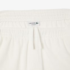 Pantalons & Shorts | LACOSTE Short Paris En Maille Eponge Regular Fit