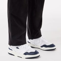 Sneakers | LACOSTE Sneakers Lineshot Homme En Cuir Avec Col En Mesh