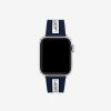 Montres | LACOSTE Bracelet Apple Watch Unie Lacoste En Silicone Bleu