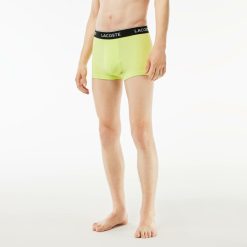 Sous-Vetements & Vetements D'Interieur | LACOSTE Lot De 3 Boxers Courts Casual Unis