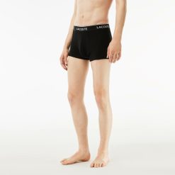 Sous-Vetements & Vetements D'Interieur | LACOSTE Lot De 3 Boxers Courts Casual Unis