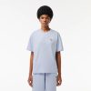 T-Shirts | LACOSTE T-Shirt Relaxed Fit En Jersey De Coton Pima Leger