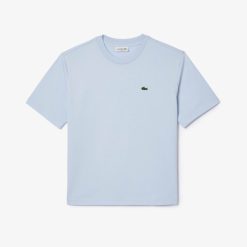 T-Shirts | LACOSTE T-Shirt Relaxed Fit En Jersey De Coton Pima Leger