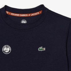 Vetements Garcon | LACOSTE T-Shirt Enfant Edition Roland Garros Performance En Jersey Ultra Dry