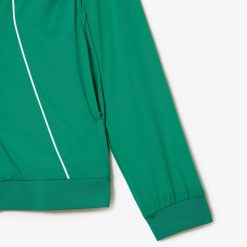 Vetements De Sport | LACOSTE Veste D'Apres Match Homme Lacoste Sport X Novak Djokovic