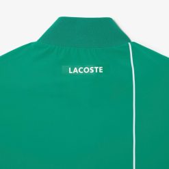 Vetements De Sport | LACOSTE Veste D'Apres Match Homme Lacoste Sport X Novak Djokovic