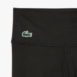 Vetements De Sport | LACOSTE Legging Sport Imprime Avec Mini Poche