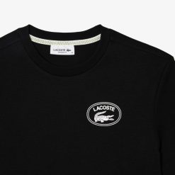 T-Shirts | LACOSTE T-Shirt Regular Fit Avec Imprime Signature