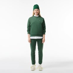 Pantalons & Shorts | LACOSTE Pantalon De Survetement Jogger Femme Lacoste En Molleton