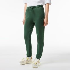 Pantalons & Shorts | LACOSTE Pantalon De Survetement Jogger Femme Lacoste En Molleton