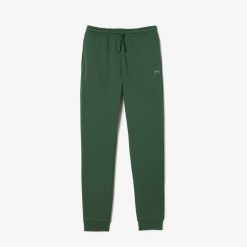 Pantalons & Shorts | LACOSTE Pantalon De Survetement Jogger Femme Lacoste En Molleton