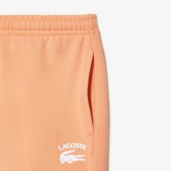 Pantalons & Shorts | LACOSTE Pantalon De Survetement Homme Coupe Fuselee Inscription Lacoste