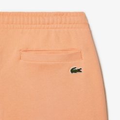 Pantalons & Shorts | LACOSTE Pantalon De Survetement Homme Coupe Fuselee Inscription Lacoste