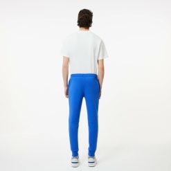 Pantalons & Shorts | LACOSTE Pantalon De Survetement Jogger Slim Fit Homme En Molleton De Coton Biologique