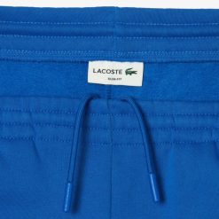 Pantalons & Shorts | LACOSTE Pantalon De Survetement Jogger Slim Fit Homme En Molleton De Coton Biologique