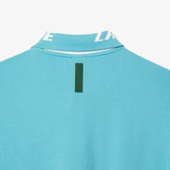 Polos | LACOSTE Polo Homme Slim Fit En Pique Stretch Avec Marquage Lacoste