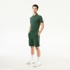 Pantalons & Shorts | LACOSTE Short Jogger Homme Lacoste En Molleton De Coton