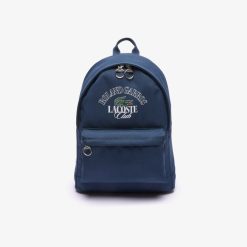 Sacs A Dos | LACOSTE Sac A Dos Edition Roland Garros Poche Ordinateur