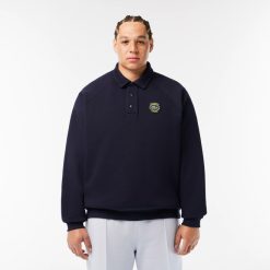 Survetements | LACOSTE Sweatshirt Jogger Loose Fit En Pique