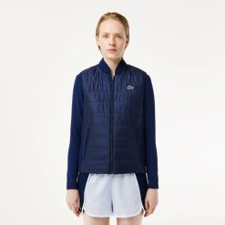 Vetements De Sport | LACOSTE Doudoune Sans Manche Reversible Golf