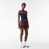 Vetements De Sport | LACOSTE Short Tennis Avec Shorty Integre En Tissu Recycle