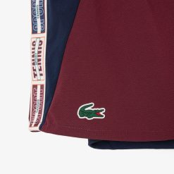 Vetements De Sport | LACOSTE Short Tennis Avec Shorty Integre En Tissu Recycle