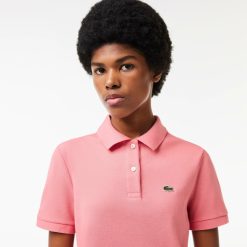 Robes & Jupes | LACOSTE Robe Polo Femme Lacoste En Petit Pique Souple