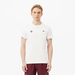 T-Shirts | LACOSTE T-Shirt Tennis Ultra-Dry Sport Edition Roland Garros