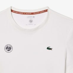 T-Shirts | LACOSTE T-Shirt Tennis Ultra-Dry Sport Edition Roland Garros