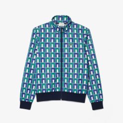 Sweatshirts | LACOSTE Sweatshirt Zippe Motif Robert George En Jacquard