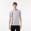 Vetements De Sport | LACOSTE T-Shirt Homme Lacoste Sport Regular Fit Avec Marquage Contraste