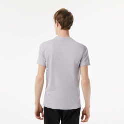 Vetements De Sport | LACOSTE T-Shirt Homme Lacoste Sport Regular Fit Avec Marquage Contraste