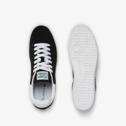 Sneakers | LACOSTE Sneakers Baseshot Homme En Cuir Velours