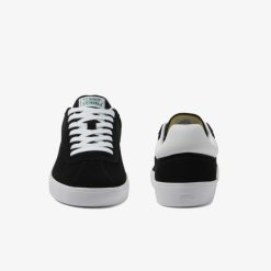 Sneakers | LACOSTE Sneakers Baseshot Homme En Cuir Velours