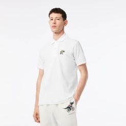 Polos | LACOSTE Polo Homme Lacoste X Netflix En Coton Biologique