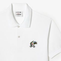 Polos | LACOSTE Polo Homme Lacoste X Netflix En Coton Biologique