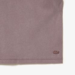 T-Shirts | LACOSTE T-Shirt Loose Fit En Jersey De Coton