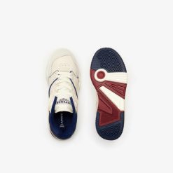 Sneakers | LACOSTE Sneakers Lineshot Femme En Cuir Avec Col En Mesh