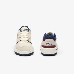 Sneakers | LACOSTE Sneakers Lineshot Femme En Cuir Avec Col En Mesh