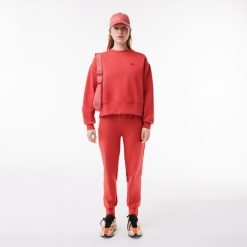 Survetements | LACOSTE Sweatshirt Jogger Femme Lacoste Imprime Au Dos