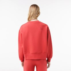 Survetements | LACOSTE Sweatshirt Jogger Femme Lacoste Imprime Au Dos