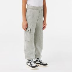 Vetements Garcon | LACOSTE Pantalon De Survetement Cargo En Molleton