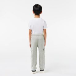 Vetements Garcon | LACOSTE Pantalon De Survetement Cargo En Molleton