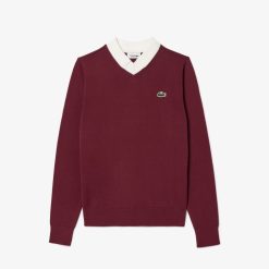 Vetements De Sport | LACOSTE Pull Golf En Coton Pima