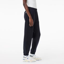 Pantalons & Shorts | LACOSTE Pantalon De Jogging Jogger En Coton Melange Uni