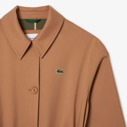 Manteaux & Vestes | LACOSTE Manteau Oversize En Coton