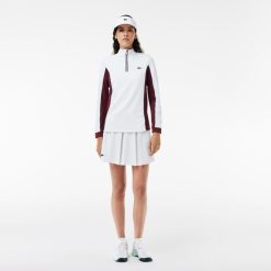 Vetements De Sport | LACOSTE Jupe Sport Avec Shorty Integre En Pique