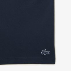 T-Shirts | LACOSTE T-Shirt Homme Lacoste Loose Fit En Pique De Coton Biologique