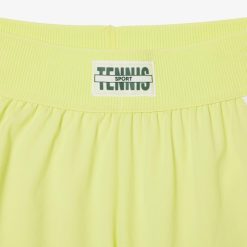 Vetements De Sport | LACOSTE Short Tennis Avec Shorty Integre En Tissu Recycle