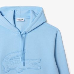 Survetements | LACOSTE Sweatshirt A Capuche Jogger Avec Crocodile Matelasse